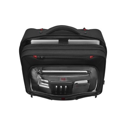 Wenger - Verslo lagaminas ant ratų 20 l 16" Transfer juoda