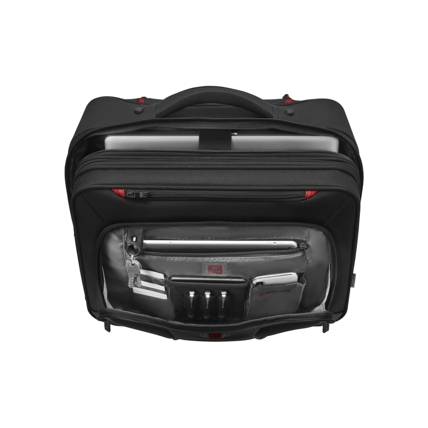 Wenger - Verslo lagaminas ant ratų 20 l 16" Transfer juoda