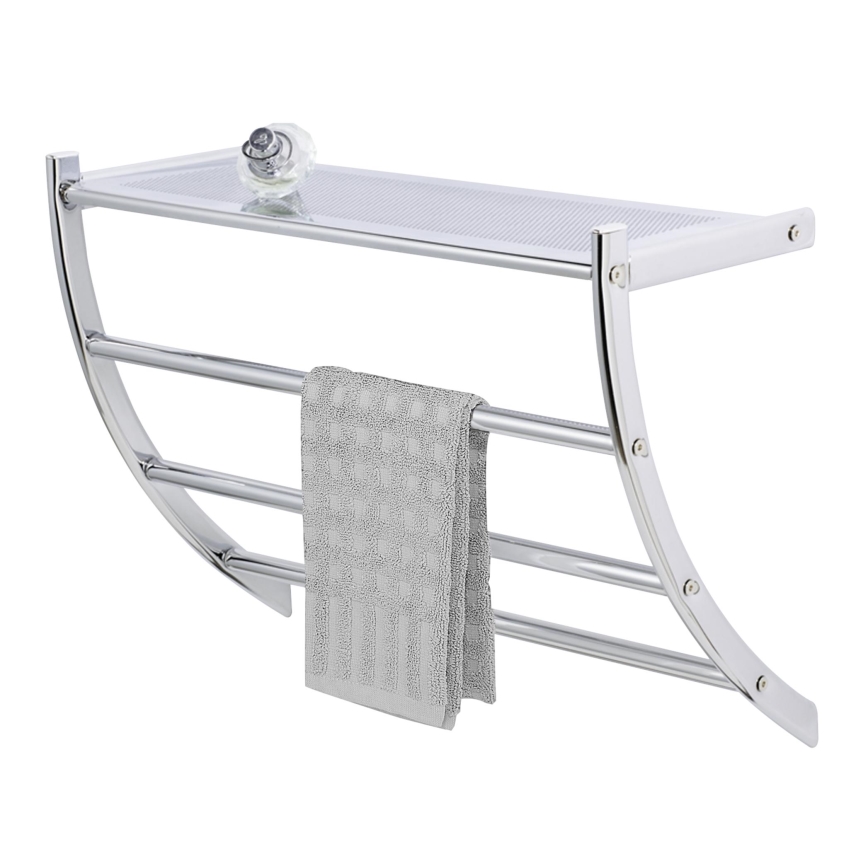 WENKO 15578100 - Rankšluosčių stovas PESCARA 56x46 cm, blizgus chromas