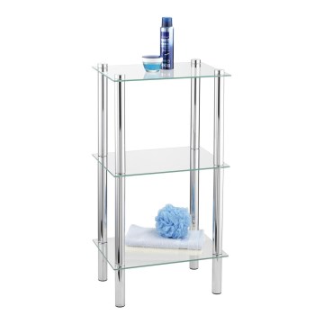 WENKO 15851100 - Lentyna YAGO 40x74 cm sidabrinė/skaidri