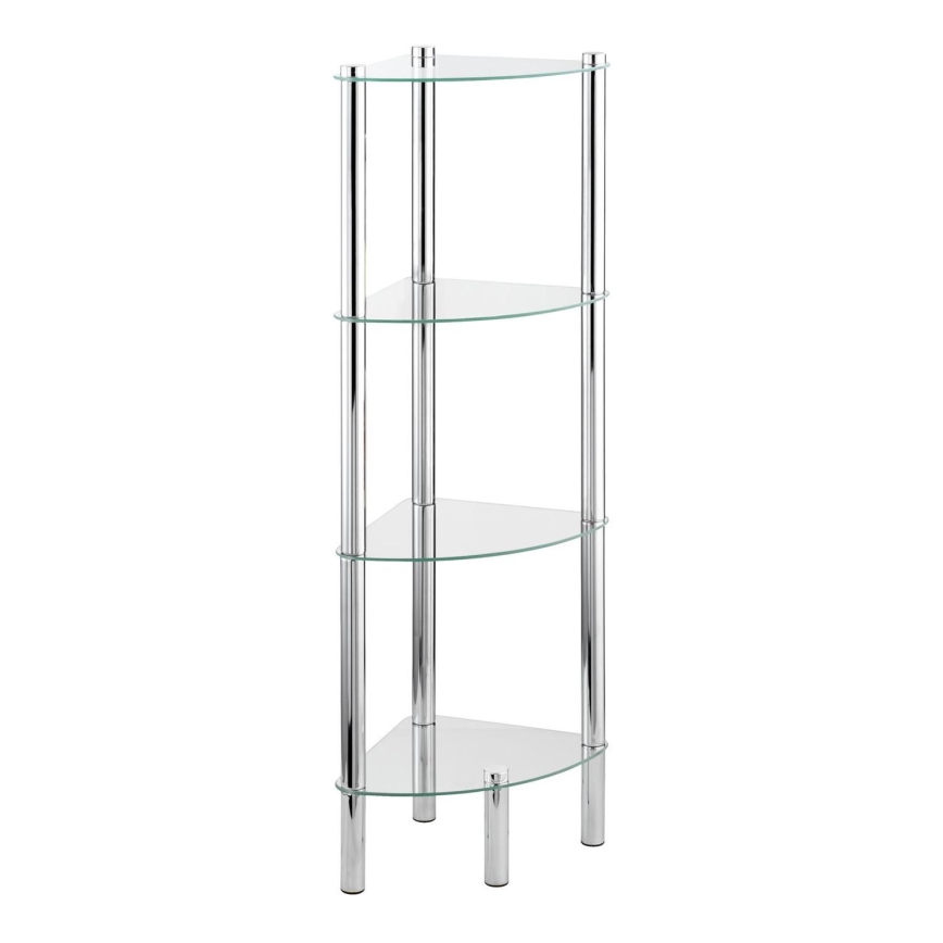 WENKO 15852100 - Lentyna YAGO 30x104 cm nerūdijančio plieno/sidabrinė/skaidri