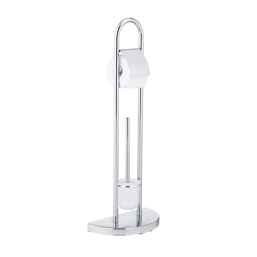 WENKO 16608100 - Tualeto šepetys COSENZA 33x84 cm blizgus chromas/satinas