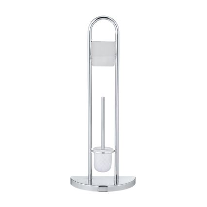 WENKO 16608100 - Tualeto šepetys COSENZA 33x84 cm blizgus chromas/satinas