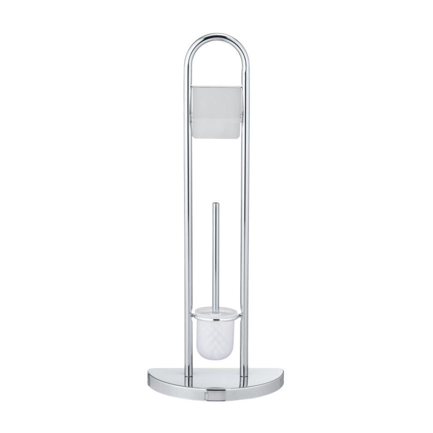 WENKO 16608100 - Tualeto šepetys COSENZA 33x84 cm blizgus chromas/satinas