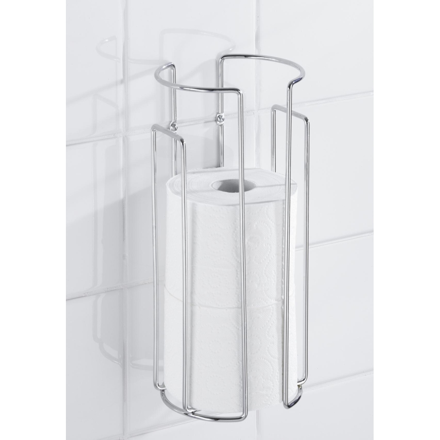 WENKO 16825100 - Tualetinio popieriaus laikiklis MILANO 13,5x32 cm, blizgus chromas