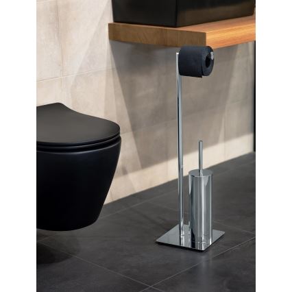 WENKO 18562100 - RECCO WC šepetys 20x71,5 cm blizgus chromas