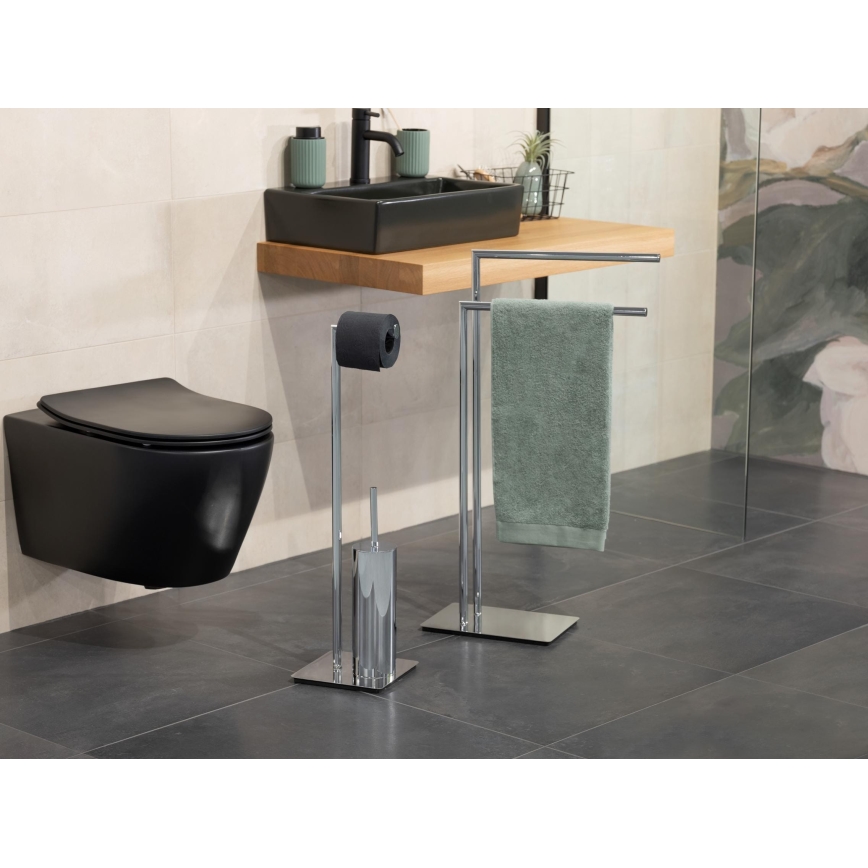 WENKO 18562100 - RECCO WC šepetys 20x71,5 cm blizgus chromas