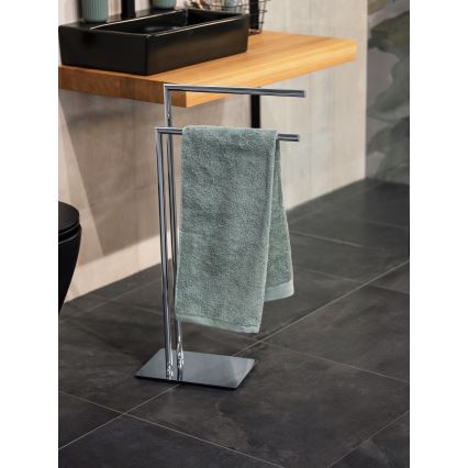 WENKO 18563100 - Rankšluosčių stovas RECCO 48x80,5 cm blizgus chromas