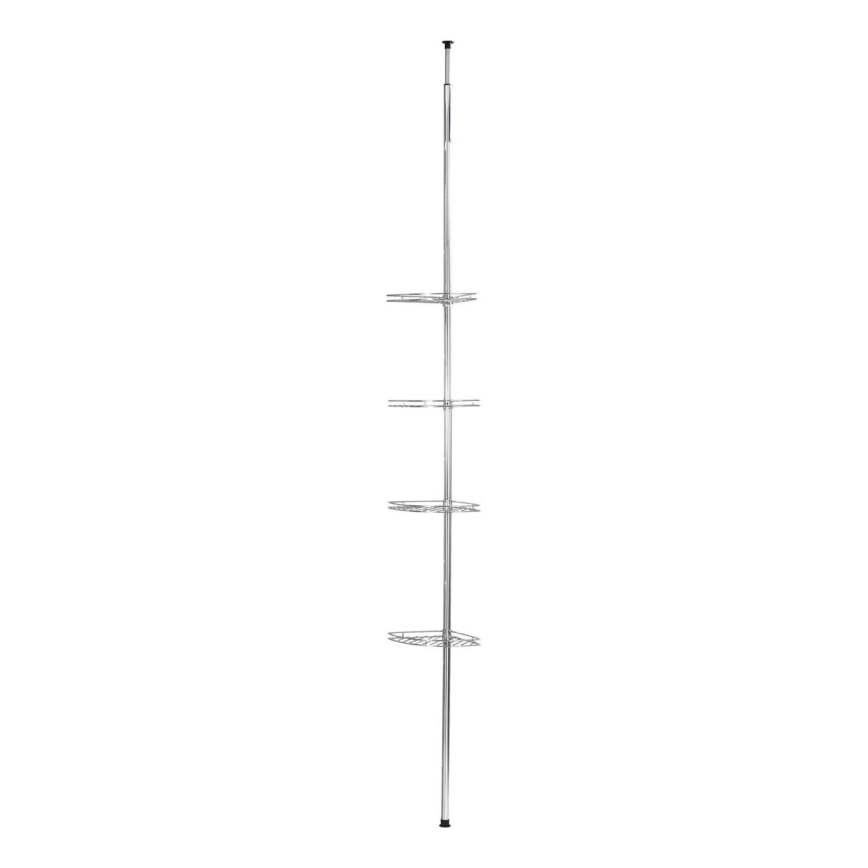 WENKO 18596100-Kampinis elementas PREA 28x200 cm nerūdijančio plieno/blizgus chromas