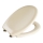 WENKO 18760100-WC tualeto sėdynė OTTANA 37,5x44,5 cm smėlio spalvos/sidabrinė