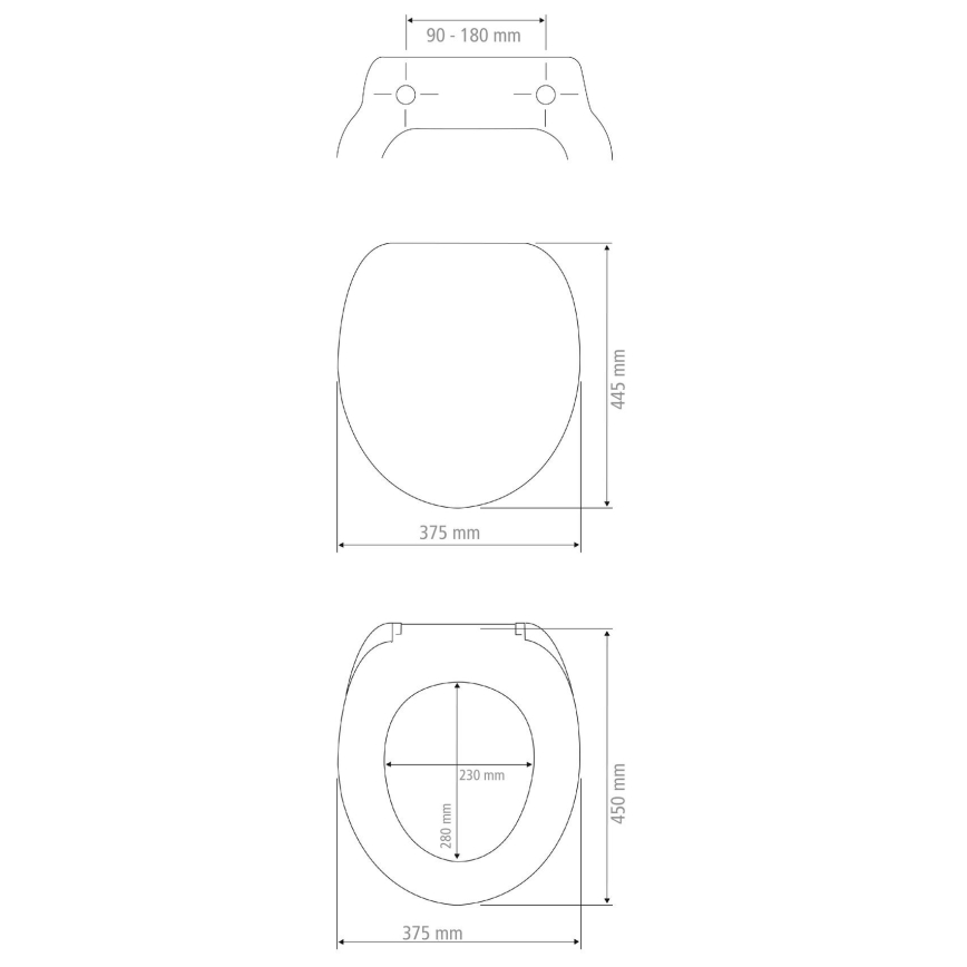 WENKO 18760100-WC tualeto sėdynė OTTANA 37,5x44,5 cm smėlio spalvos/sidabrinė