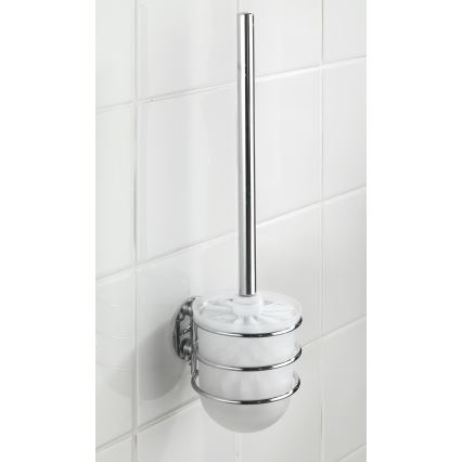WENKO 18768100-WC rinkinys TURBO-LOC RUND STAHL 10x37,5 cm blizgus chromas/balta