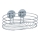 WENKO 18775100-Lentyna TURBO-LOC iš apvalaus plieno 23,5x13,5 cm blizgus chromas