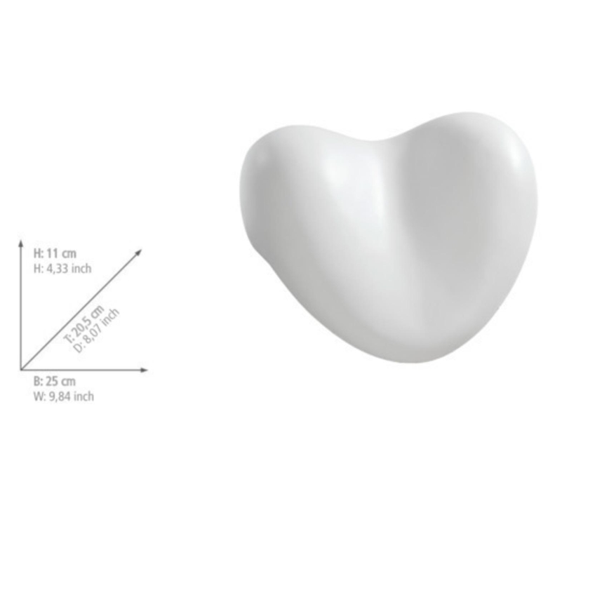 WENKO 18936100-Pagalvė TROPIC 25x20,5 cm balta