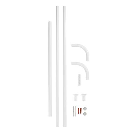 WENKO 19214100 - Strypas UNIVERSAL 2x2 cm, baltas