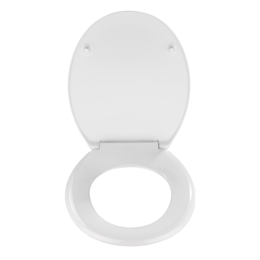 WENKO 19539100-WC sėdynė VIGONE 37,5x45 cm balta/sidabrinė