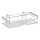 WENKO 20409100-PREMIUM nerūdijančio plieno lentyna 24x13,5 cm nerūdijančio plieno/sidabrinė