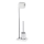 WENKO 20486100 - WC šepetys NOBLE 20x74 cm chromuotas/baltas