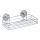 WENKO 20883100 – VACUUM-LOC apvali lentynėlė, plienas, 26 x 15,3 cm, blizgus chromas