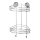 WENKO 20885100-Kampinė lentyna VACUUM-LOC RUND STAH 24,5x41 cm blizgus chromas