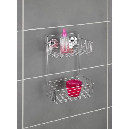 WENKO 20889100-Lentyna VACUUM-LOC apvalaus plieno 26x38 cm blizg. chromas
