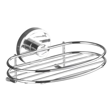 WENKO 20890100-Muilo laikiklis VACUUM-LOC MILAZZO 16,5x12 cm blizgus chromas