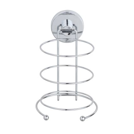 WENKO 20896100-Plaukų džiovintuvo laikiklis VACUUM-LOC MILAZZO 12x17 cm blizgus chromas