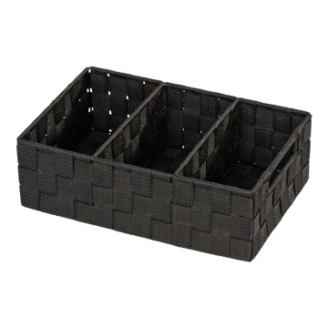 WENKO 20978100 - Organizeris ADRIA 32x21 cm juodas