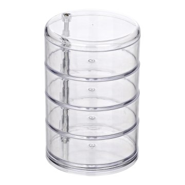WENKO 20990100 - Organizatorius TOWER 11,5x17,5 cm skaidrus