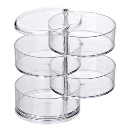 WENKO 20990100 - Organizatorius TOWER 11,5x17,5 cm skaidrus