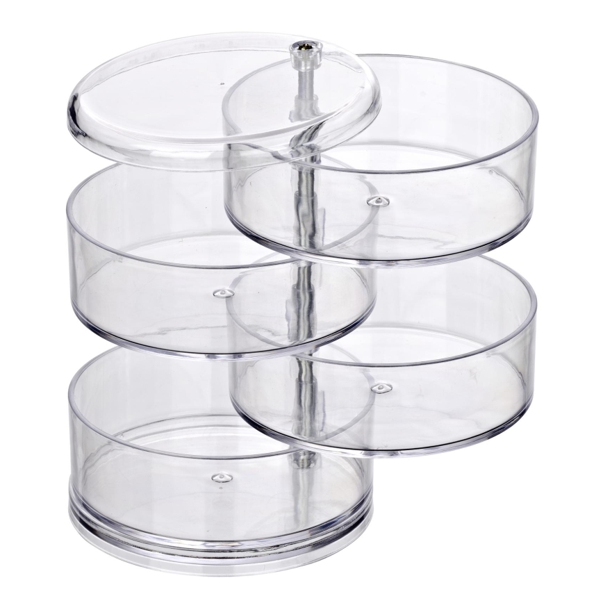 WENKO 20990100 - Organizatorius TOWER 11,5x17,5 cm skaidrus