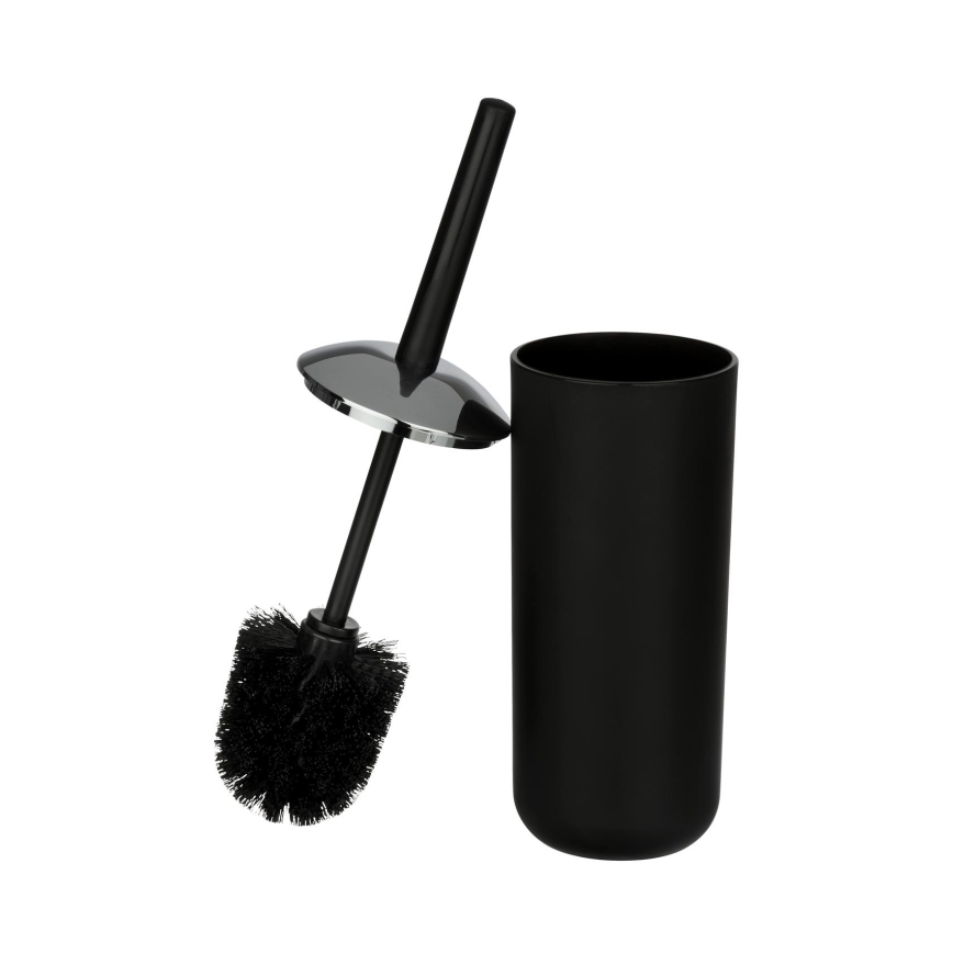 WENKO 21210100 - WC šepetys BRASIL 10x37 cm juodas/blizgus chromas