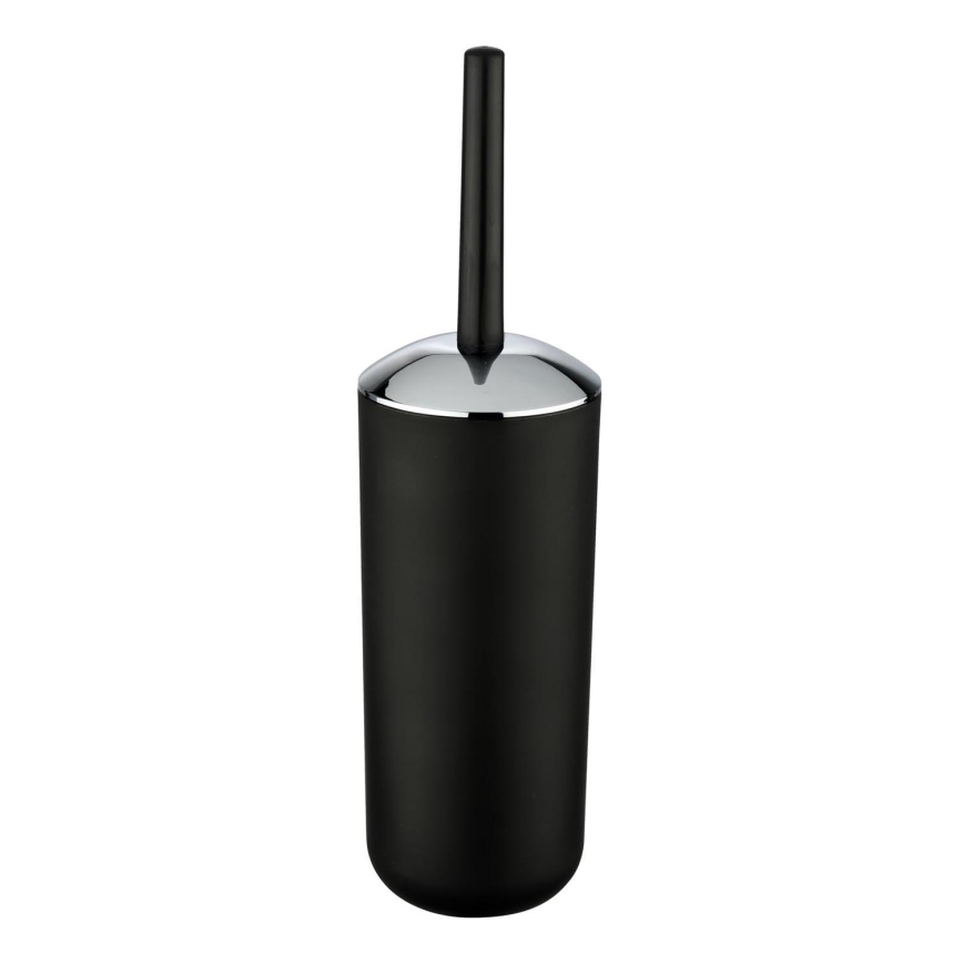 WENKO 21210100 - WC šepetys BRASIL 10x37 cm juodas/blizgus chromas