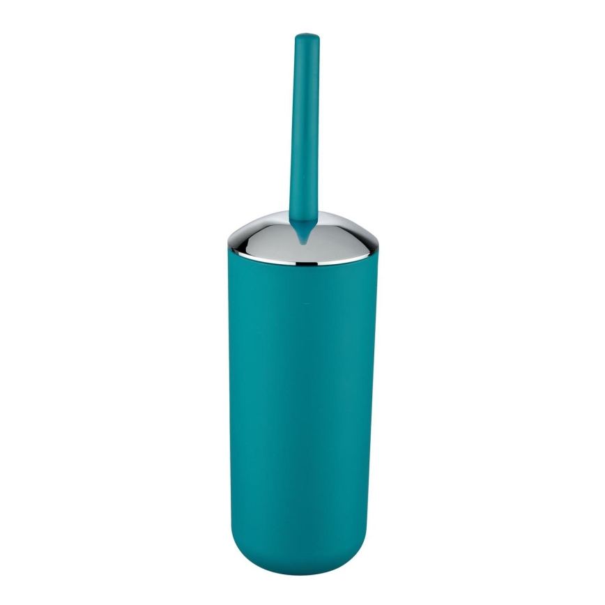 WENKO 21225100 - WC šepetys BRASIL 10x37 cm turkio spalvos/blizgus chromas