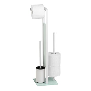 WENKO 21565100 - WC šepetys RIVALTA 18x70 cm balta/juoda