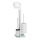 WENKO 21565100 - WC šepetys RIVALTA 18x70 cm balta/juoda