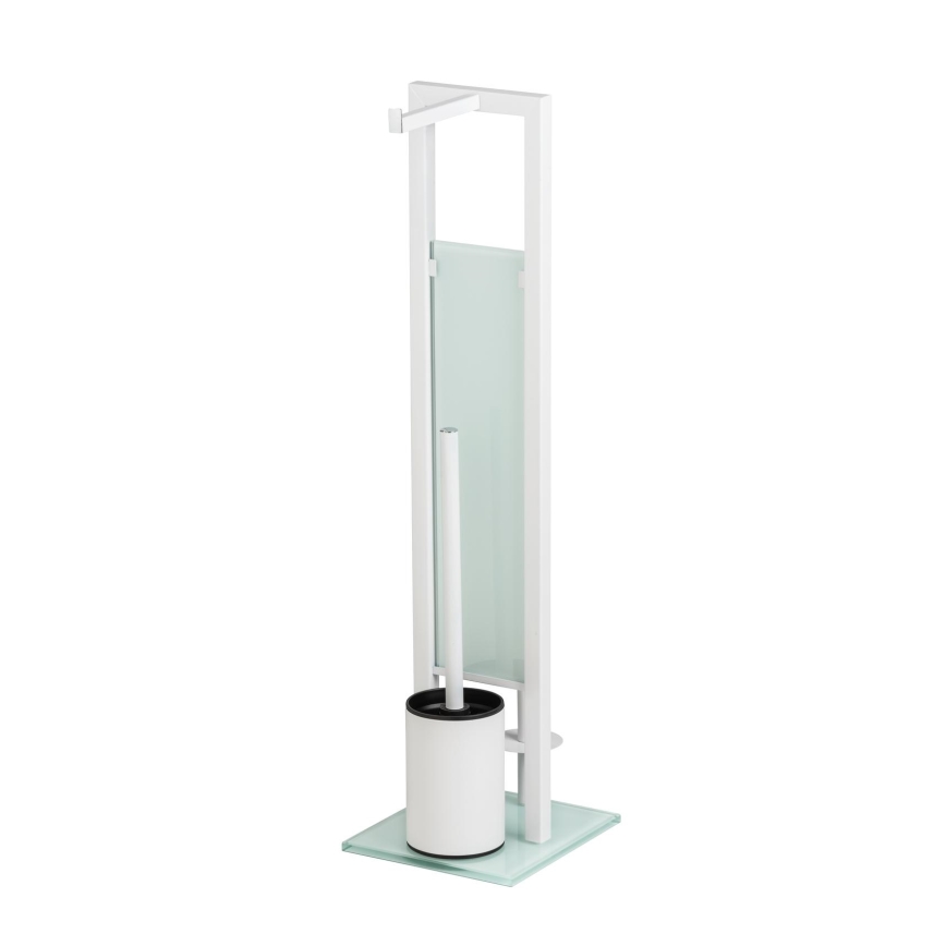 WENKO 21565100 - WC šepetys RIVALTA 18x70 cm balta/juoda