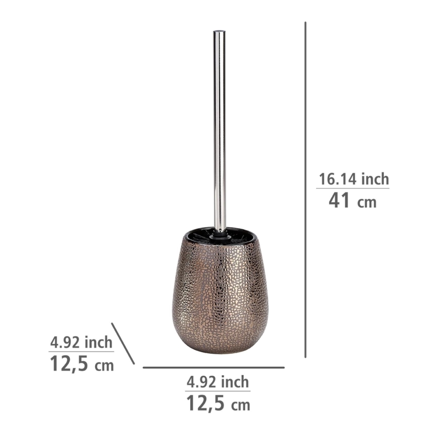WENKO 21644100 - Tualeto šepetys MARRAKESH 12,5x41 cm rudas