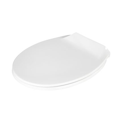 WENKO 21901100-WC tualeto sėdynė KOS 44x37 cm balta/sidabrinė