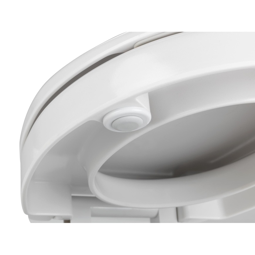 WENKO 21905100-Tualeto sėdynė SECURA 37x44 cm balta/pilka