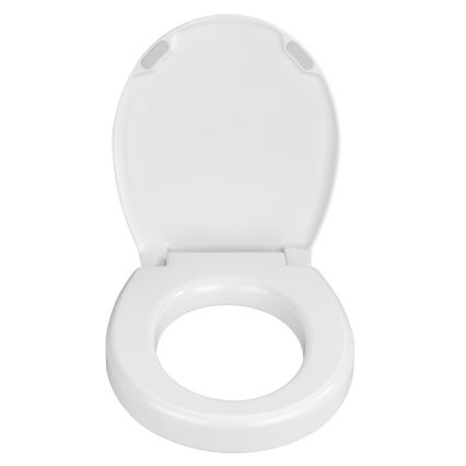 WENKO 21905100-Tualeto sėdynė SECURA 37x44 cm balta/pilka