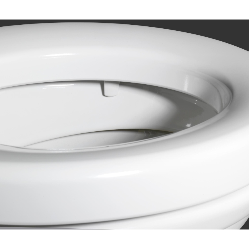 WENKO 21905100-Tualeto sėdynė SECURA 37x44 cm balta/pilka