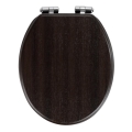 WENKO 22015100-WC sėdynė WENGE 35,5x42,5 cm ruda/sidabrinė