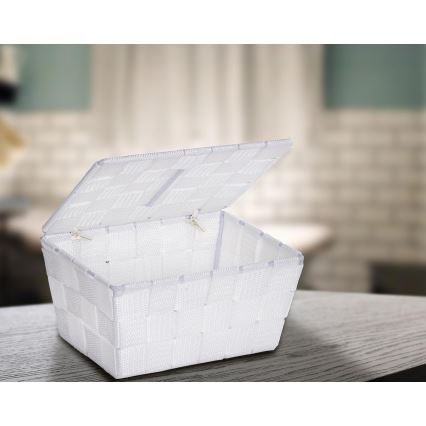 WENKO 22077100 - Krepšelis ADRIA 19x14 cm baltas