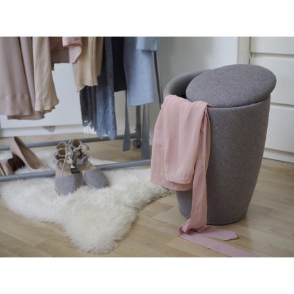 WENKO 22448100 - Kėdė CANDY 36x50,5 cm pilka/juoda
