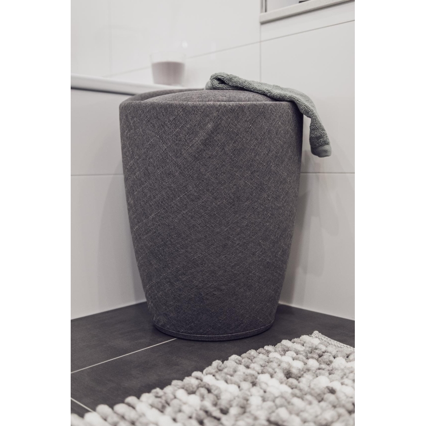 WENKO 22448100 - Kėdė CANDY 36x50,5 cm pilka/juoda