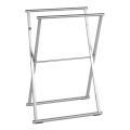 WENKO 22476100 - Rankšluosčių stovas LAVA 53,5x80,5 cm nerūdijančio plieno/sidabro spalvos