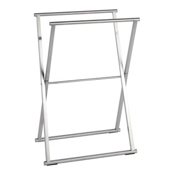 WENKO 22476100 - Rankšluosčių stovas LAVA 53,5x80,5 cm nerūdijančio plieno/sidabro spalvos