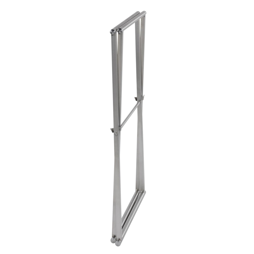 WENKO 22476100 - Rankšluosčių stovas LAVA 53,5x80,5 cm nerūdijančio plieno/sidabro spalvos