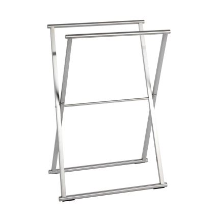 WENKO 22476100 - Rankšluosčių stovas LAVA 53,5x80,5 cm nerūdijančio plieno/sidabro spalvos